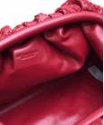 Сумка Bottega Veneta The Pouch Red Woven Clutch